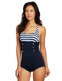 Seafolly Women's Seaview Boyleg Maillot