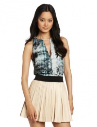 Parker Women's Keyhole Top, Tribal Blur, Small Parker Women's Keyhole Top, Tribal Blur, Small