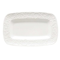 Lenox Opal Innocence Carved Hors D'oeuvres Tray Lenox Opal Innocence Carved Hors D'oeuvres Tray