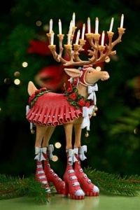 7 Patience Brewster Krinkles Dashaway Donner Reindeer Christmas Ornament 7 Patience Brewster Krinkles Dashaway Donner Reindeer Christmas Ornament