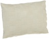 Vera Wang Love Knots Basketweave Decorative Pillow, Ivory, 12 x 16