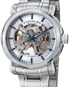 Stuhrling Original Men's 387.33112 Classic Delphi Antium Automatic Skeleton Silver Dial Watch