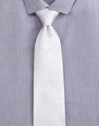 Fine polka-dot design, handsomely crafted in Italian silk.SilkDry cleanMade in Italy