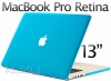 Kuzy - Retina 13-Inch AQUA BLUE Crystal Hard Case Cover for Apple MacBook Pro 13.3 with Retina Display A1425 (NEWEST VERSION Release October 2012) MD212LL/A and MD213LL/A Aqua