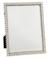 Olivia Riegel Crystal and Pearl Standing Mirror