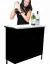 GoBar Portable High Top Party Bar,  Includes 3 Front Skirts and Carrying Case