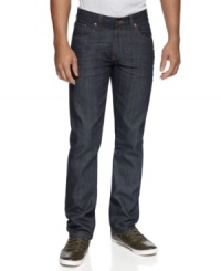 Call attention to your hip denim style with these straight-fitting jeans from Ecko Unltd. Call attention to your hip denim style with these straight-fitting jeans from Ecko Unltd.
