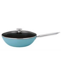The benefits of being a lightweight-introducing famed chef Mario Batali's impossibly light cast iron stir fry, a nonstick ceramic-based vessel that heats up evenly and quickly, reduces hot spots that burn food and works wonders on all cooktops. Limited lifetime warranty. The benefits of being a lightweight-introducing famed chef Mario Batali's impossibly light cast iron stir fry, a nonstick ceramic-based vessel that heats up evenly and quickly, reduces hot spots that burn food and works wonders on all cooktops. Limited lifetime warranty.