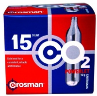 Crosman 12 Gram CO2 (15 Cartridges) Crosman 12 Gram CO2 (15 Cartridges)