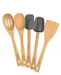 Up to the task... any task. Anolon equips your kitchen for whatever culinary creations come its way with an assortment of attractive beechwood tools that make prep, cooking and baking a breeze. Handcrafted with contoured, comfort grips. Up to the task... any task. Anolon equips your kitchen for whatever culinary creations come its way with an assortment of attractive beechwood tools that make prep, cooking and baking a breeze. Handcrafted with contoured, comfort grips.