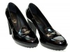 TOD'S J.P. Loafers Women's Black Leather Pumps Sz 41 HHB999