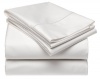 Renaissance 600-Thread-Count Cotton Sateen California King Sheet Set, White