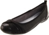 DKNY Women's Sophie Ballet Flat,Black,7.5 M US