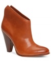DMSX Donald J Pliner's Ivy mid-heel ankle booties put the smoothest finishing touch on your cool-weather looks.
