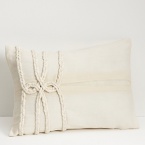 A collection of decorative pillows in a variety of sizes and designs to complement our bedding collection.