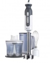 DeLonghi DHB718 380-Watt Tri-Blade 2-Speed Handblender with Whisk