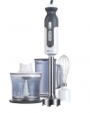 DeLonghi DHB718 380-Watt Tri-Blade 2-Speed Handblender with Whisk