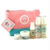 The Youth As We Know It Set: Cleanser + Toner + Concentrate + Moisture Cream + Eye Cream + Bag - Bliss - Travel Set - 5pcs+1bag