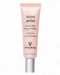 A corrective and skin-enhancing product for an instant beauty boost.A siliconated gel emulsion with an ultra-soft touch, which acts instantly to erase skin imperfections and highlight the eyes. Its formula combines specific active ingredients for a targeted treatment and highly effective yet imperceptible corrective foundation.Benefits:• Fine lines and wrinkles are instantly smoothed and filled in.• Shine, dilated pores, imperfections and dark areas are reduced.• The complexion is radiant and even, the eye area is rested.• May be used for quick and easy retouches during the day on areas that tend to shine or need brightening up.Special Ingredients:• Peptidic soya extract stimulates collagen synthesis for a long term filling and smoothing effect on wrinkles.• Frangipani blossom extract minimizes the appearance of dilated pores and improves skin texture.• Vegetable Glycerine provides comfort and hydration*.• Silicone polymers give the texture its velvety effect, improve makeup hold, fill in wrinkles and fine lines through an optical effect and have shine-control properties.• A soft-focus powder improves optical light diffusion on the skin surface for a unified complexion and soft-focus wrinkles and imperfections. How to use: Using light, smoothing strokes with the fingertips, apply locally to the T-zone, wrinkles, fine lines and dark areas after day cream and before makeup to optimize its hold. A corrective and skin-enhancing product for an instant beauty boost.A siliconated gel emulsion with an ultra-soft touch, which acts instantly to erase skin imperfections and highlight the eyes. Its formula combines specific active ingredients for a targeted treatment and highly effective yet imperceptible corrective foundation.Benefits:• Fine lines and wrinkles are instantly smoothed and filled in.• Shine, dilated pores, imperfections and dark areas are reduced.• The complexion is radiant and even, the eye area is rested.• May be used for quick and easy retouches during the day on areas that tend to shine or need brightening up.Special Ingredients:• Peptidic soya extract stimulates collagen synthesis for a long term filling and smoothing effect on wrinkles.• Frangipani blossom extract minimizes the appearance of dilated pores and improves skin texture.• Vegetable Glycerine provides comfort and hydration*.• Silicone polymers give the texture its velvety effect, improve makeup hold, fill in wrinkles and fine lines through an optical effect and have shine-control properties.• A soft-focus powder improves optical light diffusion on the skin surface for a unified complexion and soft-focus wrinkles and imperfections. How to use: Using light, smoothing strokes with the fingertips, apply locally to the T-zone, wrinkles, fine lines and dark areas after day cream and before makeup to optimize its hold.