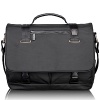Sophisticated with smart details, this laptop messenger offers executive-level organization, including dedicated 15 laptop compartment, removable accessory pouch and multiple interior and exterior pockets.