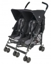 Maclaren Twin Triumph Stroller, Black/Charcoal