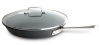 Emeril by All-Clad E9209964 Hard Anodized Nonstick  12-Inch Fry Pan with Lid Cookware, Black