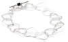 ELLE Jewelry Open Heart Linked Sterling Silver Bracelet, 7.5