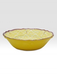 Reminiscent of French Provencal pottery, this durable melamine set is sure to become a cherished favorite for years to come.Melamine8 X 8 X 6.5Dishwasher safeDo not microwaveImported Reminiscent of French Provencal pottery, this durable melamine set is sure to become a cherished favorite for years to come.Melamine8 X 8 X 6.5Dishwasher safeDo not microwaveImported