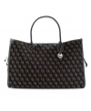 Dooney & Bourke's signature shadow logo refines the classic tote to carry everywhere.