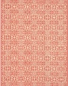 Area Rug 4x4 Round Transitional Tearose Color - Safavieh Martha Stewart Rug from RugPal