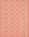 Area Rug 4x4 Round Transitional Tearose Color - Safavieh Martha Stewart Rug from RugPal