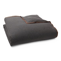 Inspired by the refined polish of menswear, this relaxed collection pairs solid brushed cotton and twill with faux suede trim and plaid. This charcoal heather duvet has the soft feel of wool flannel and the richness of faux suede trim. Inspired by the refined polish of menswear, this relaxed collection pairs solid brushed cotton and twill with faux suede trim and plaid. This charcoal heather duvet has the soft feel of wool flannel and the richness of faux suede trim.