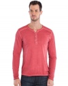 GUESS Hart Slit-Neck Henley