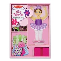 Melissa & Doug Deluxe 27-Piece Nina Ballerina Magnetic Dress-Up Melissa & Doug Deluxe 27-Piece Nina Ballerina Magnetic Dress-Up