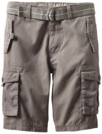 U.S. Polo Assn. Boys 8-20 Belted Washed Cargo Shorts U.S. Polo Assn. Boys 8-20 Belted Washed Cargo Shorts