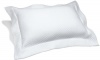 Pinzon Diamond Matelasse 20 by 36-Inch King Sham, White