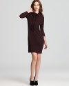 Constructed in cotton with a fashionable funnel neck, this James Perse dress makes getting dressed a breeze.