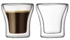 Bodum Assam Double-Wall Shot/Espresso Glasses, Set of 2