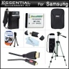 Essential Accessories Kit For Samsung MV800 MultiView Digital Camera Includes Extended Replacement (1000 maH) BP-70A Battery + AC/DC Travel Charger + Micro HDMI Cable + Deluxe Case + 50 Tripod w/Case + Screen Protectors + More
