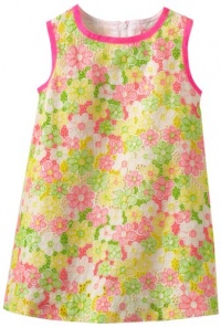 Lilly Pulitzer Girls 2-6X Little Lilly Classic Shift Eyelet Lace, Multi Floral Sunbonnet Lace, 5 Lilly Pulitzer Girls 2-6X Little Lilly Classic Shift Eyelet Lace, Multi Floral Sunbonnet Lace, 5
