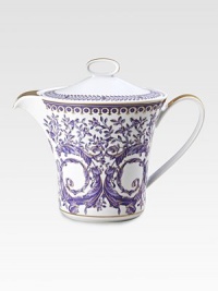 Inspired by the distinguished style of the French Royal Court of Louis XIV, this porcelain collection features the kind of elegance that could only come from the House of Versace. From the Le Grand Divertissement CollectionPorcelain43 oz.Hand washMade in Germany Inspired by the distinguished style of the French Royal Court of Louis XIV, this porcelain collection features the kind of elegance that could only come from the House of Versace. From the Le Grand Divertissement CollectionPorcelain43 oz.Hand washMade in Germany