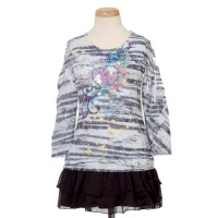 Lipstik Girl Size 16 Black Grey Sequin Heart Designer Dress Lipstik Girl Size 16 Black Grey Sequin Heart Designer Dress