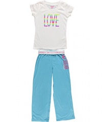 Sugar Sweet Couture Love Sugar 2-Piece Pajamas (Sizes 4 - 6X) - white, 5 - 6 Sugar Sweet Couture Love Sugar 2-Piece Pajamas (Sizes 4 - 6X) - white, 5 - 6