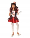 California Costumes Tween Queen Of Hearts Costume,Red/Black/White