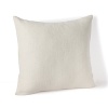 This versatile Calvin Klein pillow in a warm neutral hue boasts a detailed texture for contemporary living.