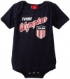 Team USA Infant Navy Future Olympian Short Sleeve Creeper (Navy, 18mo.)