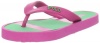 Polo by Ralph Lauren Waldo Thong Sandal (Toddler/Little Kid/Big Kid),Hot Pink/Green Waldo,13 M US Little Kid