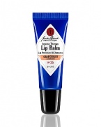 Conditioning lip balm, with UVA and UVB sunscreens, protects against sunburn and windburn, as it conditions and moisturizes dry, chapped lips. Contains Grapefruit and Ginger for a fresh, tangy citrus flavor.
