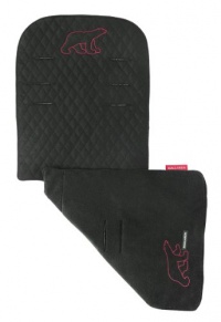 Maclaren Reversible Seat Liner, Black Maclaren Reversible Seat Liner, Black