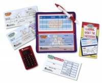 Learning Resources Pretend and Play Checkbook with Calculator Learning Resources Pretend and Play Checkbook with Calculator